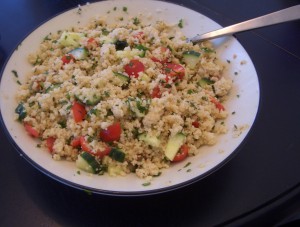 the finished dish