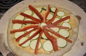 finished vegan pizza!