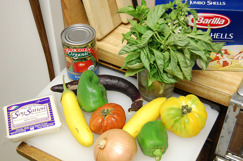 ingredients for ratatouille