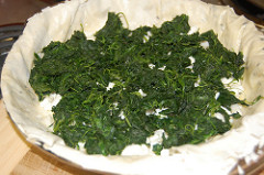 spinach layer