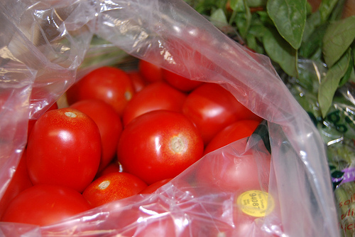 tomatoes and basil