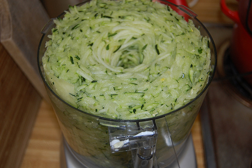 grated zucchini