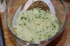 grated zucchini 2