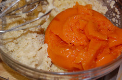 butter & sugar plus persimmons