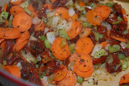 veggies and tomatoes