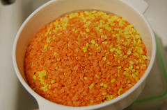 mixed lentils